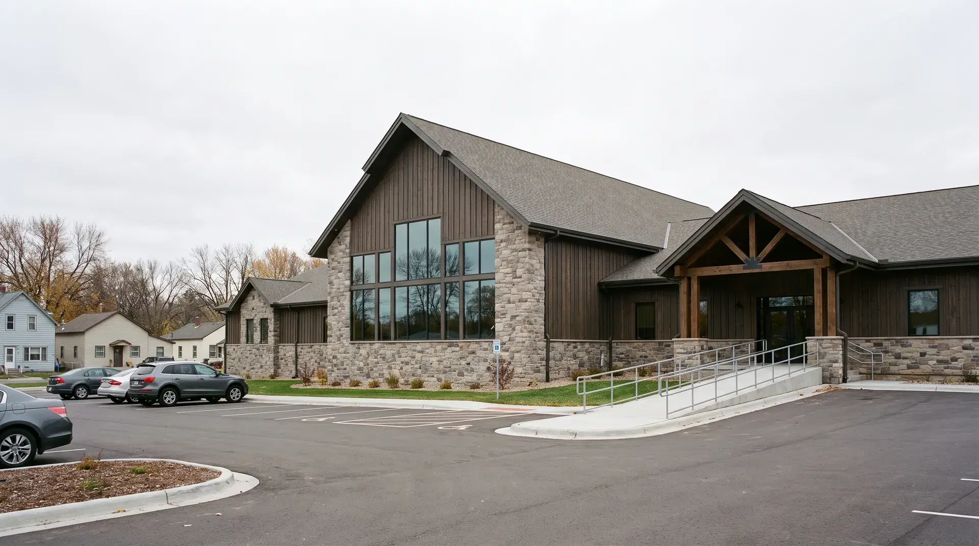 Church concept render by Orton Companies in Minnesota