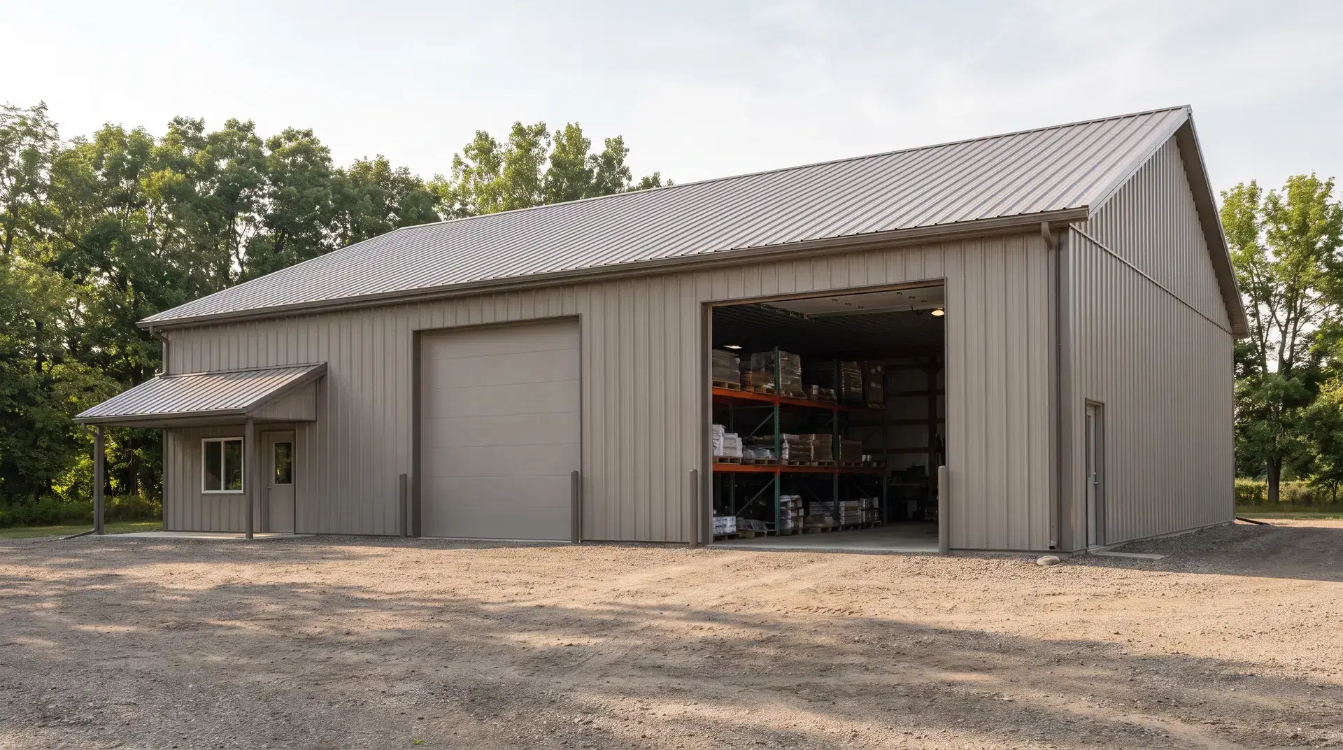 Commercial Storage concept render by Orton Companies in Minnesota