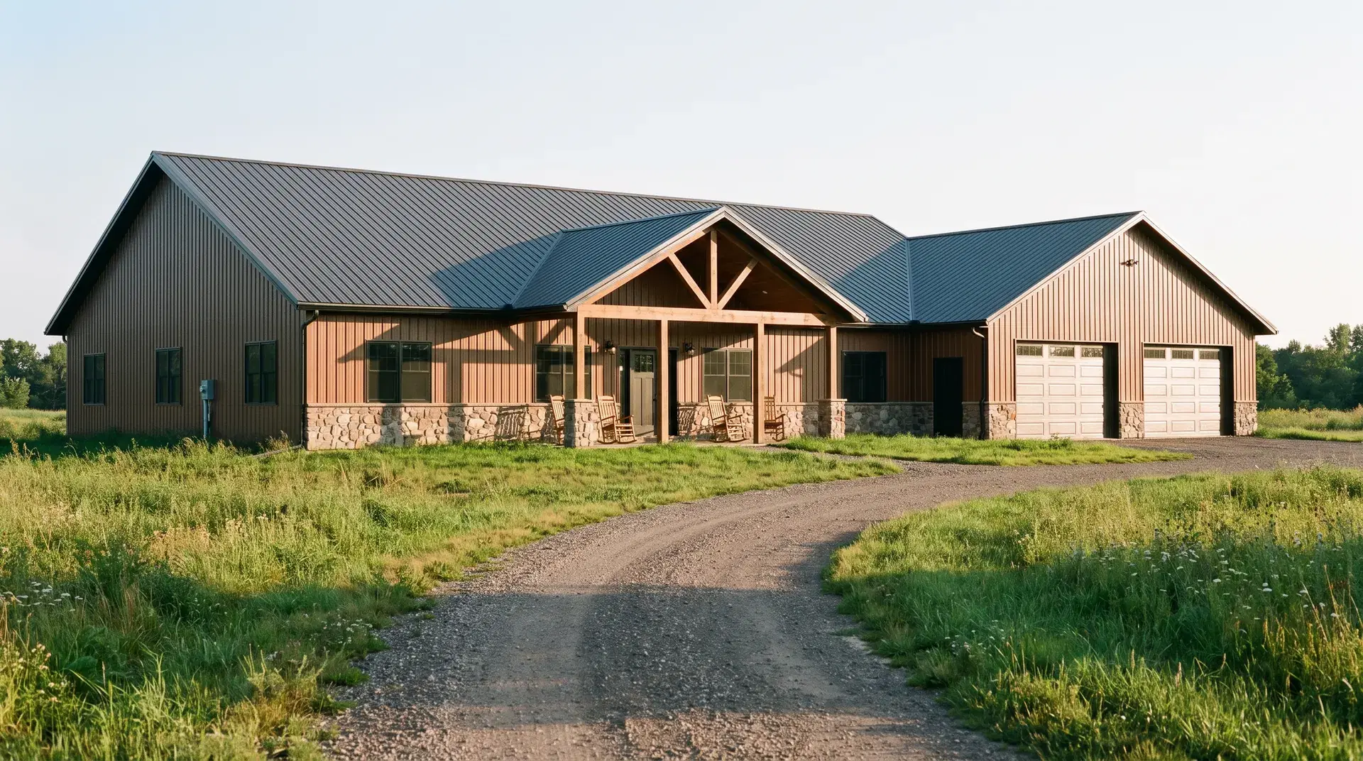 Ranch Homes concept render by Orton Companies in Minnesota