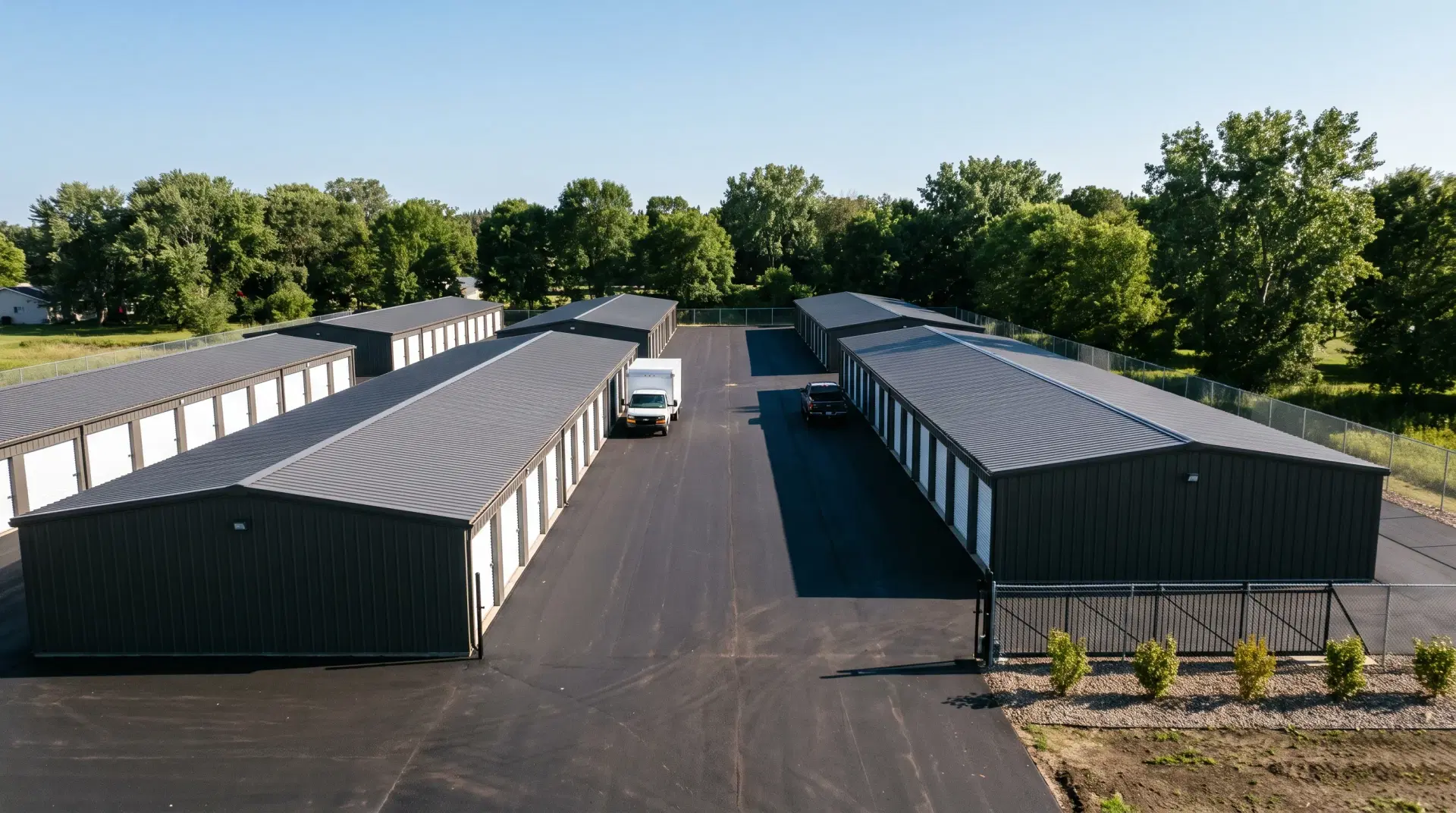 Self-Storage concept render by Orton Companies in Minnesota