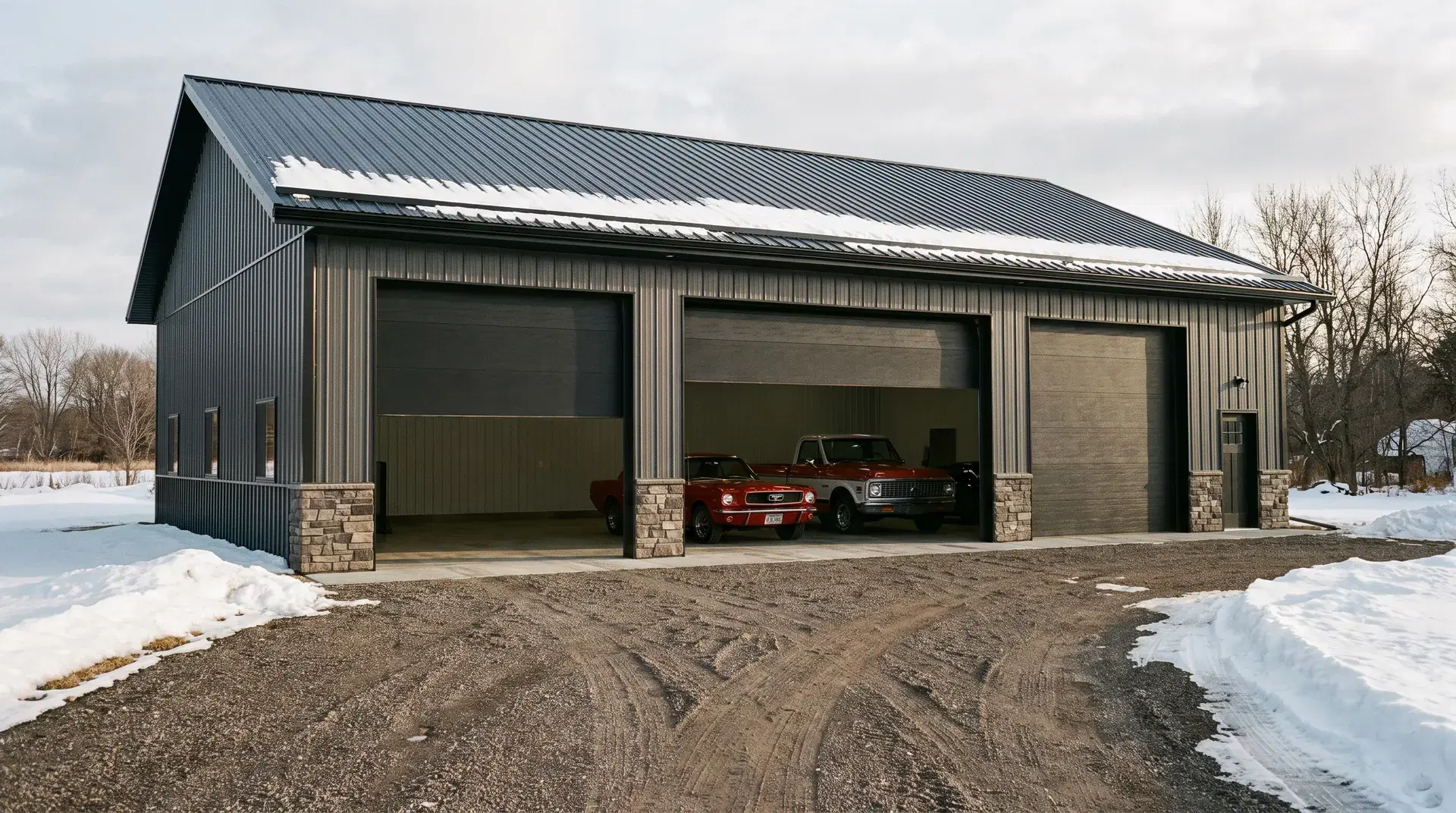 Vehicle Storage concept render by Orton Companies in Minnesota